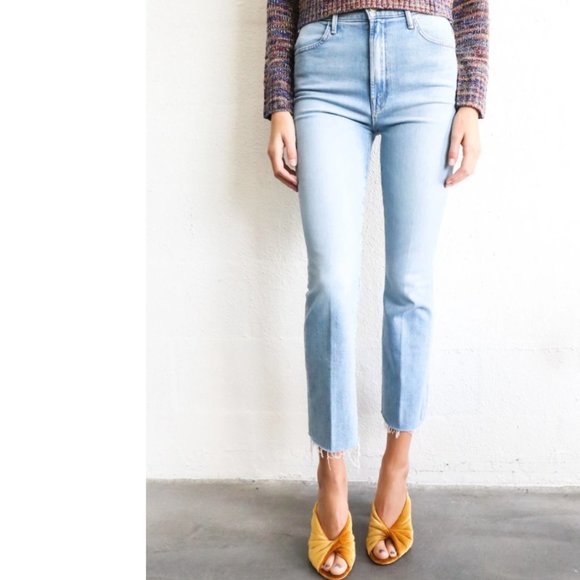 MOTHER Denim - MOTHER The Hustler Ankle Fray Jeans